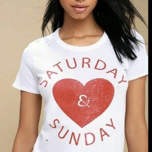 CHASER Saturday Sunday Tee